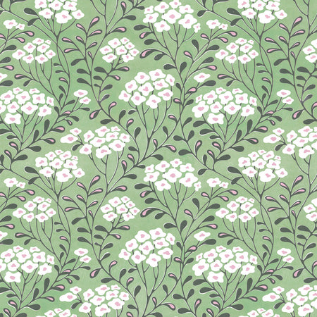 Meadow Flowers Wallcovering - Apple