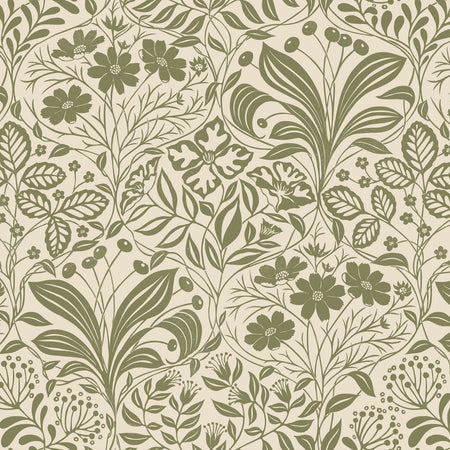 Botanical Garden Wallcovering - Spring