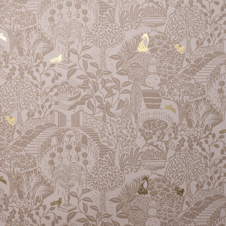 Enchanted Garden Wallcovering - Champagne