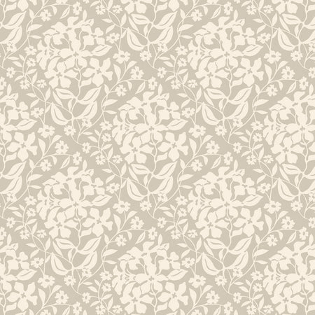 Posy Patchwork Wallcovering - Parchment