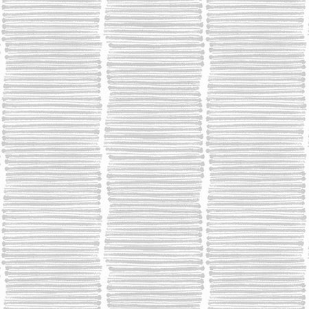 Stitched Wallcovering - Gray