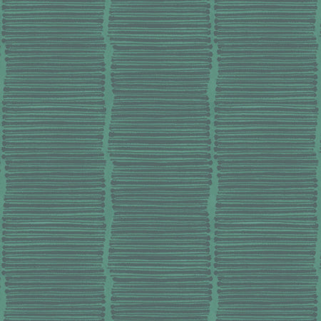 Stitched Wallcovering - Jade