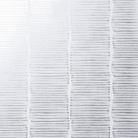 Stitched Wallcovering - Silver