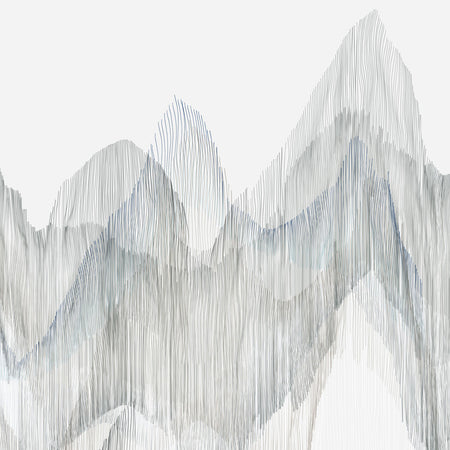 Sediment Mural - Snow