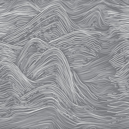 Highlands Mural - Cool Gray