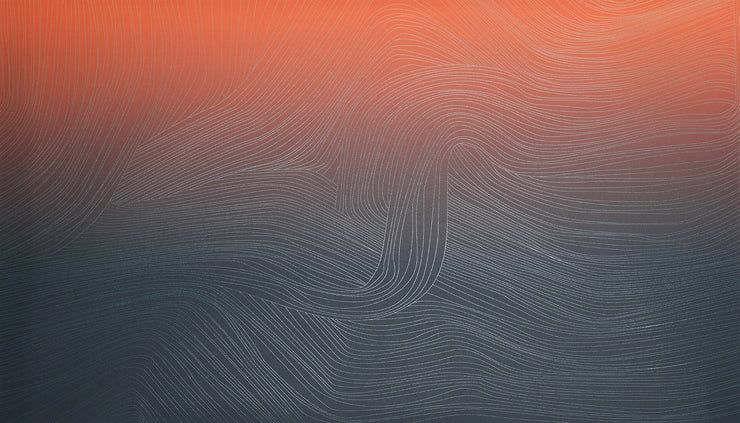 Contour Mural - Ablaze