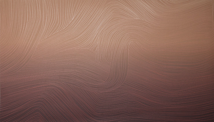 Contour Mural - Sunset