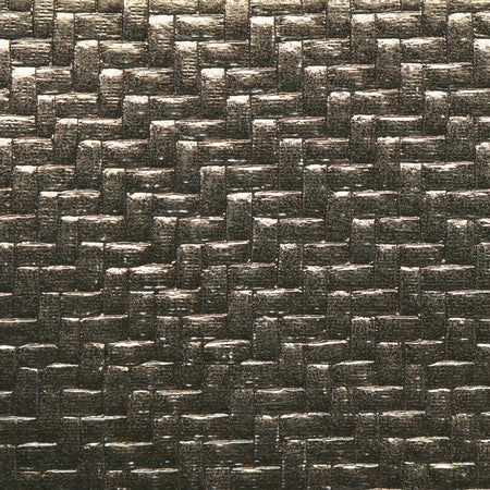 Basket Weave Wallcovering - Bronze