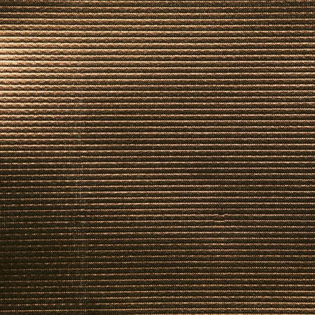 Corrugated Metal Wallcovering - Bronze