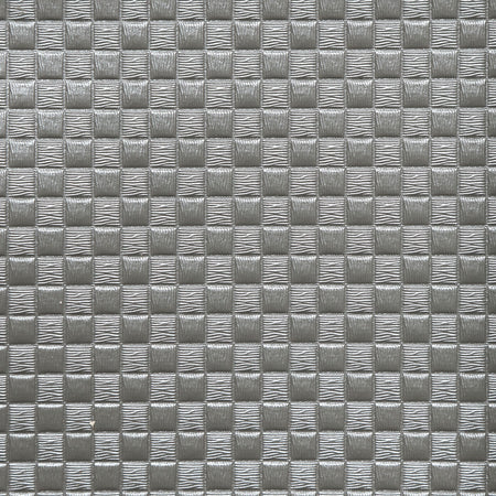 Textured Check Wallcovering - Silver