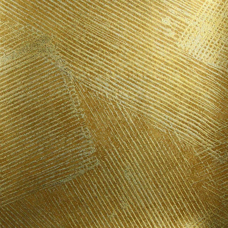 Gold Metallic Strokes Wallcovering