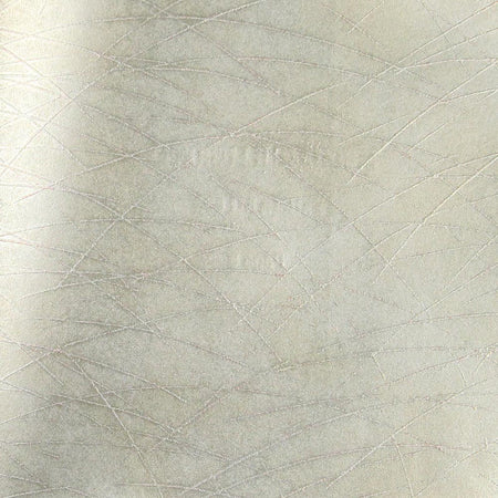 White Silver Strokes Wallcovering