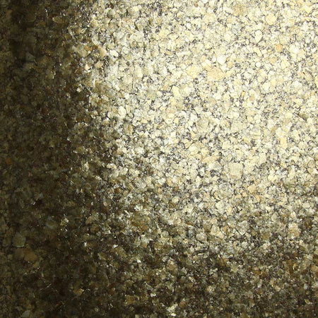 Large White Gold Mica Chips Wallcovering