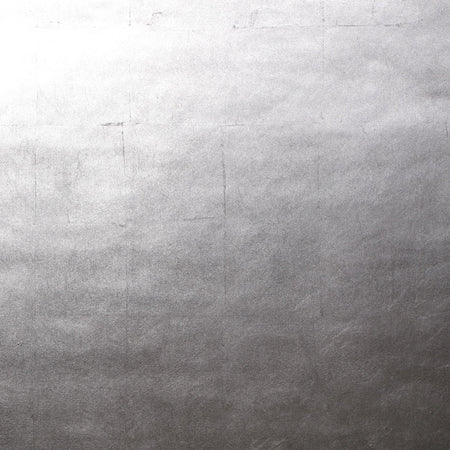 Nickel Metal Leaf Wallcovering