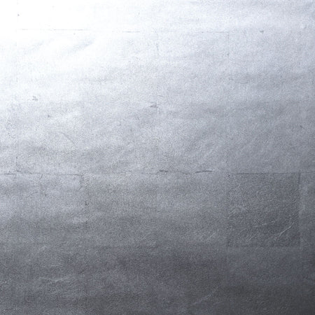 Sterling Metal Leaf Wallcovering