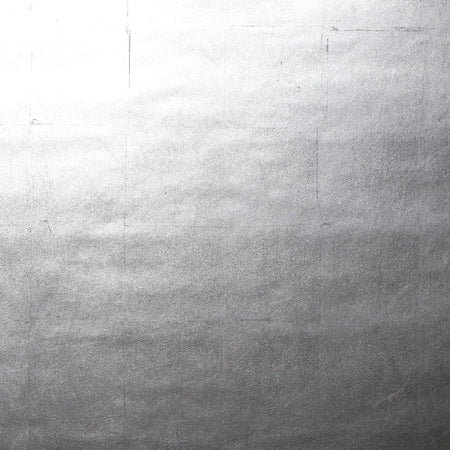 Silver Metal Leaf Wallcovering