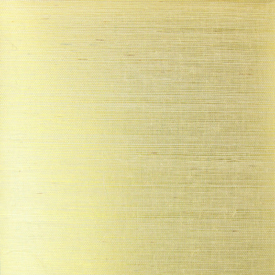 Butter Yellow Grasscloth Wallcovering