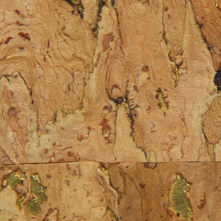 Natural Cork Wallcovering - Gold Fleck