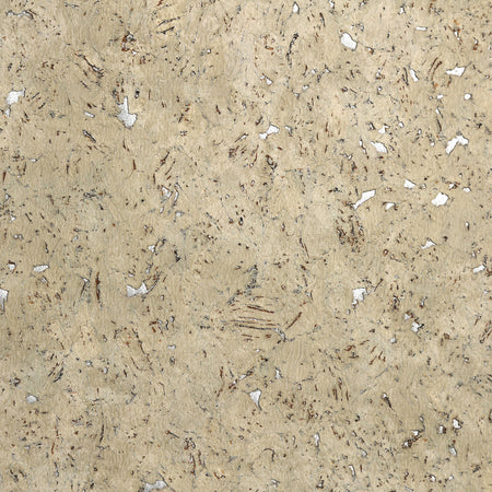 Gravel Cork Wallcovering - Alabaster