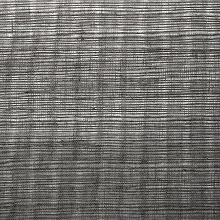 Metal Back Sisal Wallcovering - Black and White