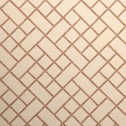 Bamboo Lattice - Sienna Wallpaper