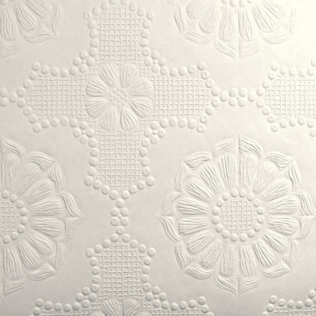 Supaglypta Alexander Paintable Embossed Wallcovering