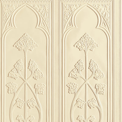 Gothic Dado Paintable Embossed Wallcovering