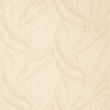 Tropical Leaf Paintable Embossed Wallcovering