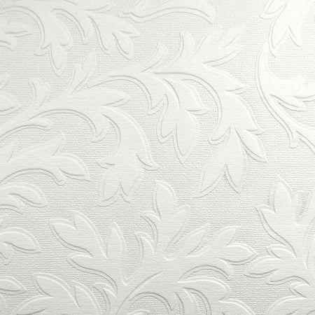 High Leaf Paintable Embossed Wallcovering