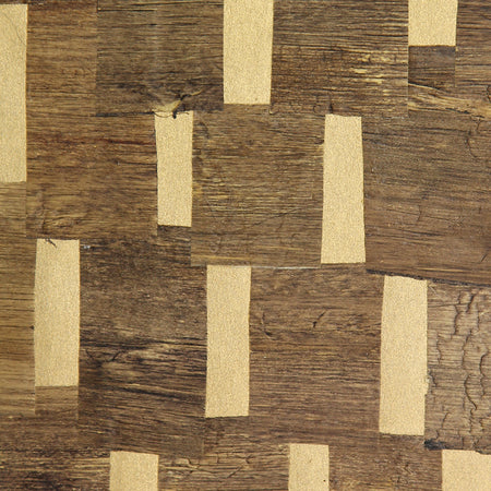 Gold Gap-Kan Paper with Water Hyacinth Wallcovering