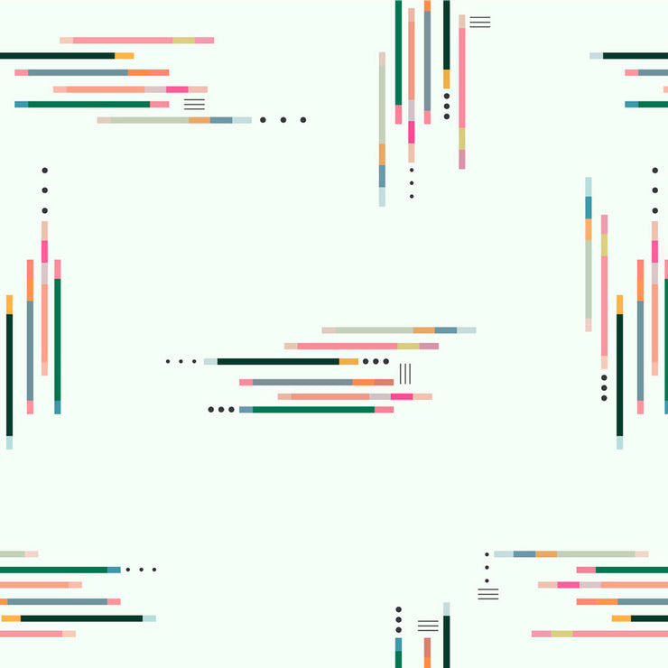 Bows + Arrows Wallcovering - Green