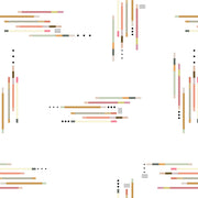 Bows + Arrows Wallcovering - Pink