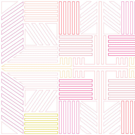 Railway Wallcovering - Pink