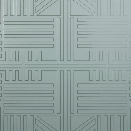 Railway Wallcovering - Seafoam