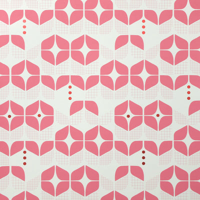 Flow Wow Wallcovering - Pink