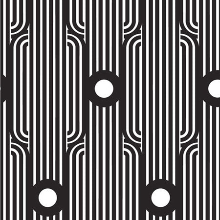 Open Bar Wallcovering - Black