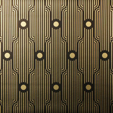 Open Bar Wallcovering - Gold