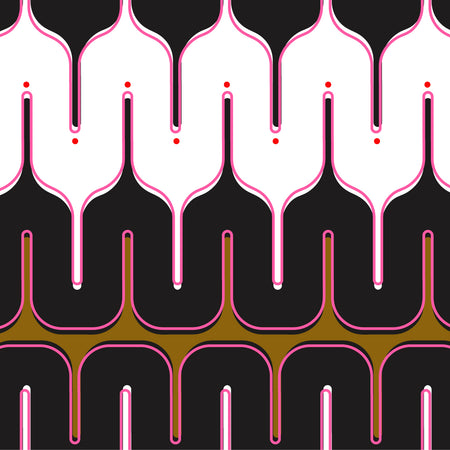 Elevation Wallcovering - Black