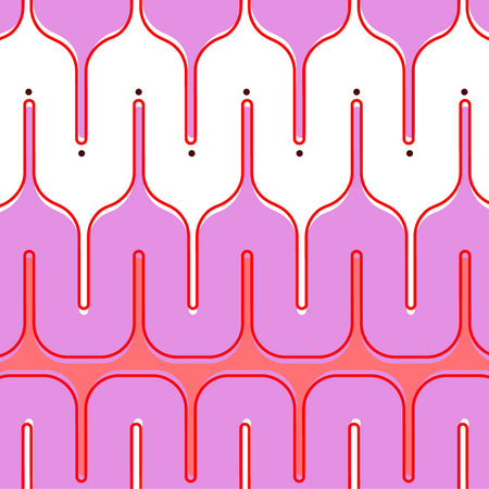 Elevation Wallcovering - Pink