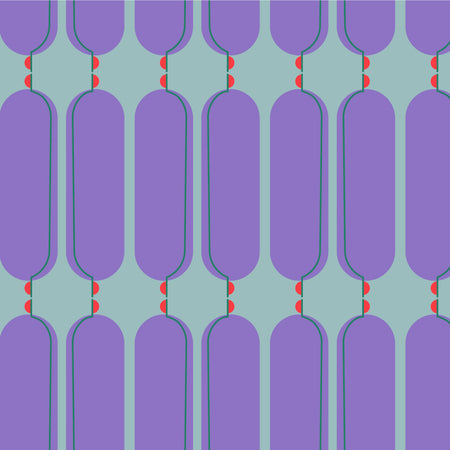 Grapevine Wallcovering - Blue