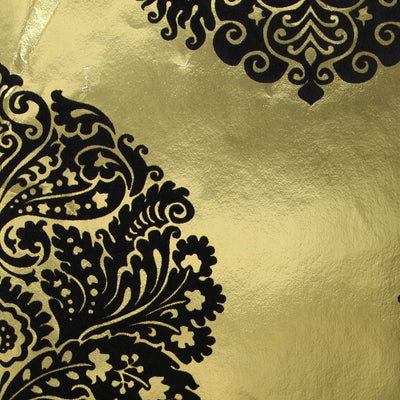 VV125 - Medallions Flocked Wallcovering