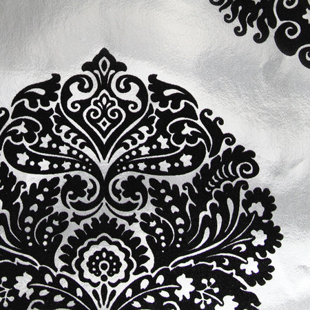 VV127 - Medallions Flocked Wallcovering