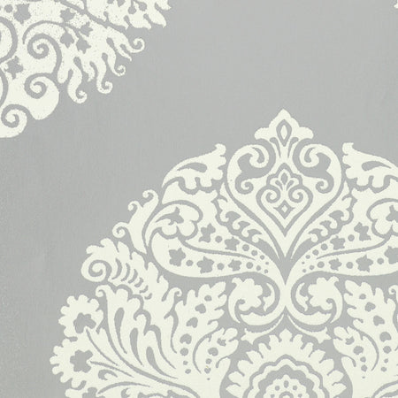 VV128 - Medallions Flocked Wallcovering