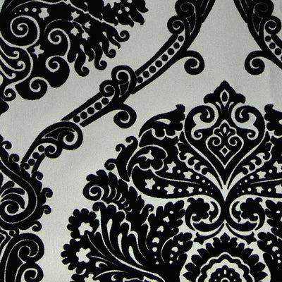 VV140 - Lattice Damask Flocked Wallcovering
