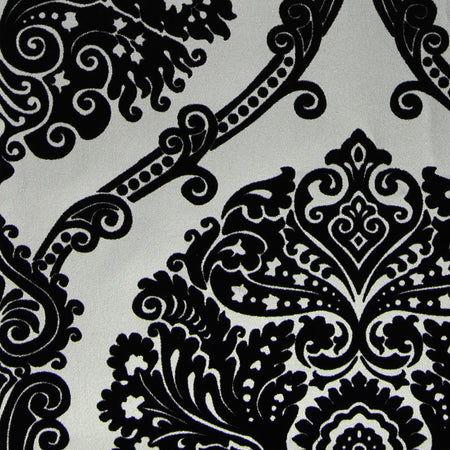 VV140 - Lattice Damask Flocked Wallcovering
