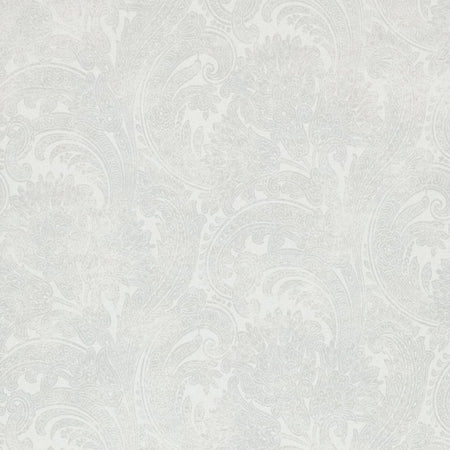 Vintage Paisley - Soft Grey Wallpaper