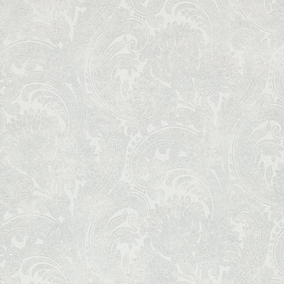 Vintage Paisley - Soft Grey Wallpaper