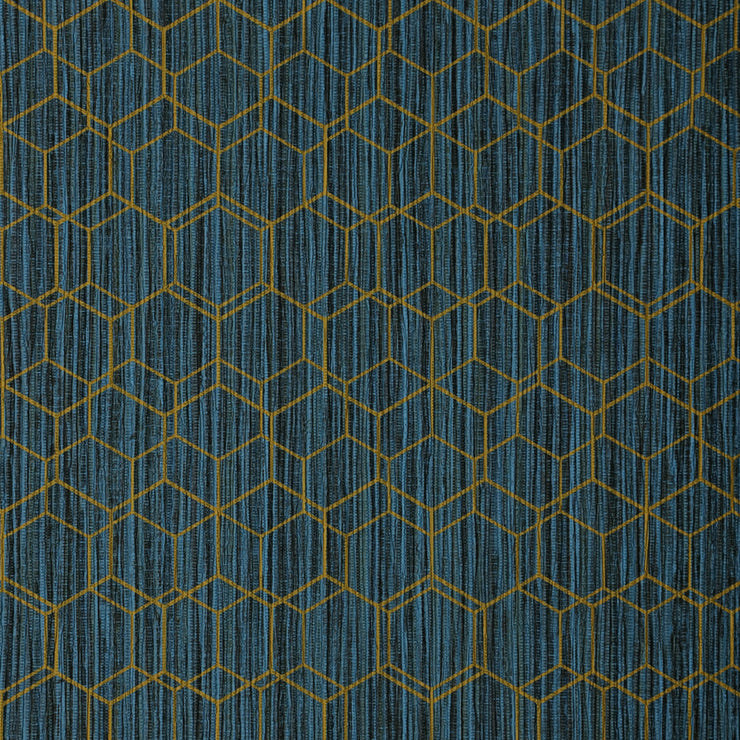 Wire Hex - Blue Wallpaper