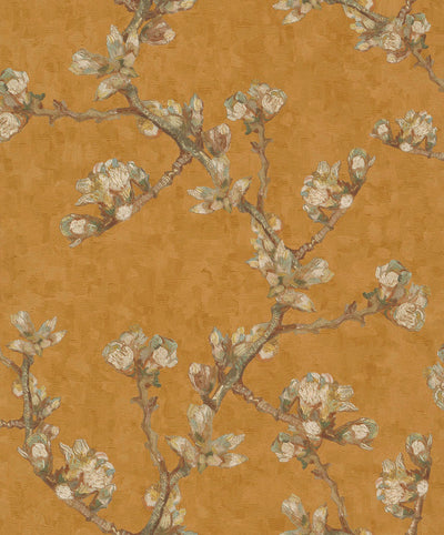 Almond Branch - Tawny Wallpaper