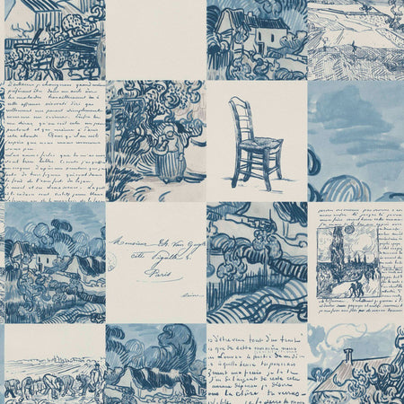 Sketchbook - Blue Wallpaper